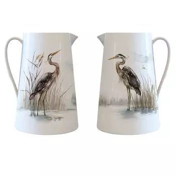 кувшин ZAPEL Ardea Cinerea birds 1л фарфор