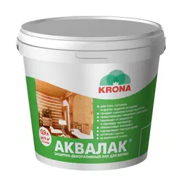 лак акриловый АКВАЛАК 0,9л палисандр шоколад, арт.66366207