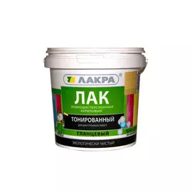 лак акриловый ЛАКРА 0,9кг орех, арт.ЛТ-орех0,9