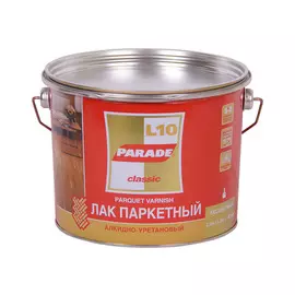 лак алкидно-уретановый PARADE L10 матовый 2,5л, арт.ЛакПаркL10Мат2,5