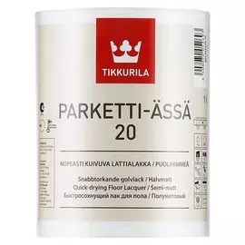 лак д/пола TIKKURILA Parketti-Assa 20 полиуретано-акрилатный, арт.00539140010
