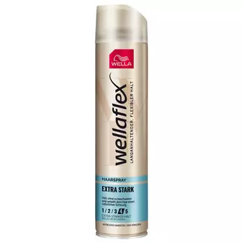 лак для волос WELLAFLEX Extra Stark экстрасильная фиксация 250мл