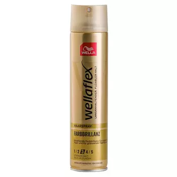 лак для волос WELLAFLEX Farbbrillanz сильная фиксация 250мл