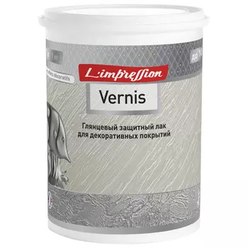 лак защитный для декоративных покрытий LIMPRESSION Vernis глянцевый 1л, арт. 150-498