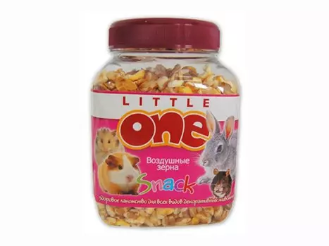 лакомство для грызунов Little One Воздушные зерна 100г