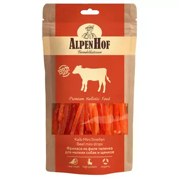 лакомство для собак AlpenHof фрикасе из филе теленка 50г