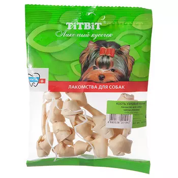 лакомство для собак TITBIT Кость узловая мини 28г