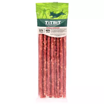 лакомство для собак TITBIT Золотая коллекция Колбаса Пармская 80г