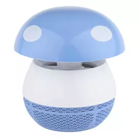 лампа антимоскитная ЭРА 1,5Вт 15см УФ с вентилятором голубая