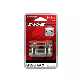 лампа AUTO STANDART R10W 12В 10Вт 2шт