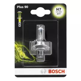 лампа BOSCH H7 12В 55Вт Plus 90%