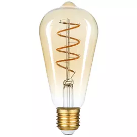 лампа филаментная HIPER Filament Flexible 6Вт E27 ST64 300Лм 2400K груша