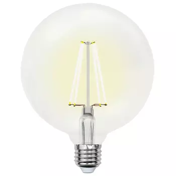 лампа филаментная UNIEL 10Вт E27 850лм 2700K 220В шар G125