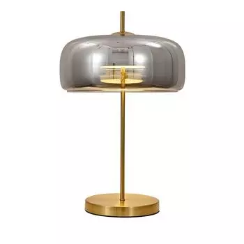 лампа настольная ARTE LAMP Padova LED 1х9Вт D33см металл медь дымчатая