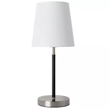 лампа настольная ARTE LAMP Rodos E27 1х60Вт металл серебристый