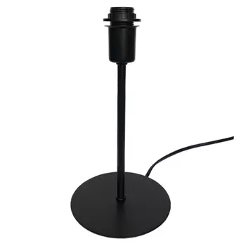 лампа настольная 1хЕ14х40Вт без абажура черный