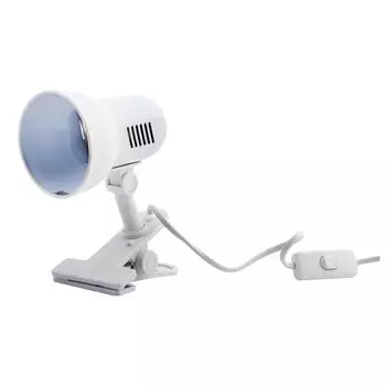 лампа настольная Camelion H-035 белый 1х60Вт Е27