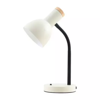 лампа настольная CAMELION Loft 40Вт Е27 молочный