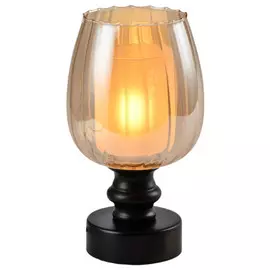 лампа настольная DE FRAN Кубок Е27 220В 60Вт D25см металл стекло