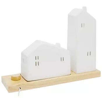 лампа настольная декоративная APEYRON Massimo Домик керамика