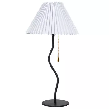 лампа настольная декоративная ARTE LAMP Agatha E27 1х15Вт металл черный