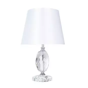 лампа настольная декоративная ARTE LAMP Azalia E14 1х40Вт металл хром