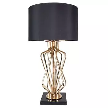 лампа настольная декоративная ARTE LAMP Fire E27 1х60Вт металл черный