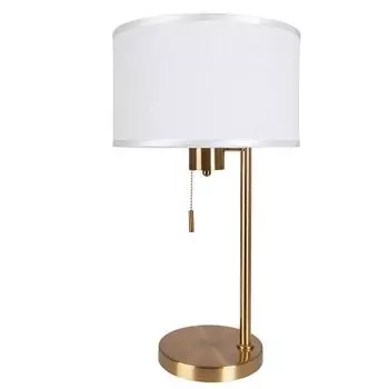 лампа настольная декоративная ARTE LAMP Proxima E27 1х60Вт металл хром