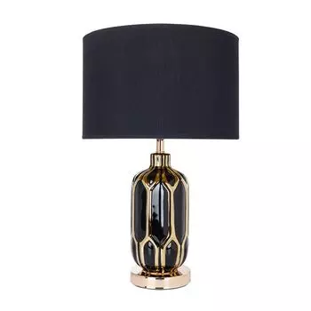 лампа настольная декоративная ARTE LAMP Revati E27 1х40Вт металл черный