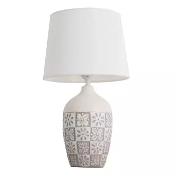 лампа настольная декоративная ARTE LAMP Twillya E27 1х40Вт керамика серый