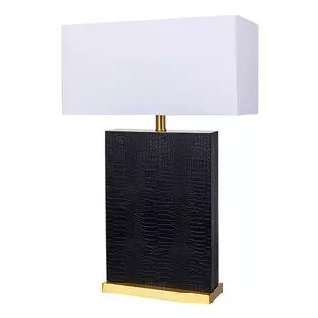 лампа настольная декоративная ARTE LAMP Zulu E27 1х60Вт металл черный
