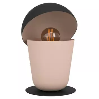 лампа настольная EGLO Batabano 1х40Вт E27 сталь песочный черный