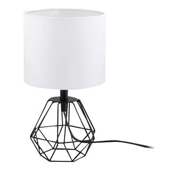 лампа настольная EGLO Carlton 1 1х60Вт E14 сталь черный