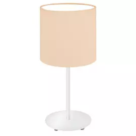 лампа настольная EGLO Pasteri-P 1х60Вт E27 текстиль персиковый
