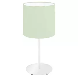 лампа настольная EGLO Pasteri-P 1х60Вт E27 текстиль зелёный