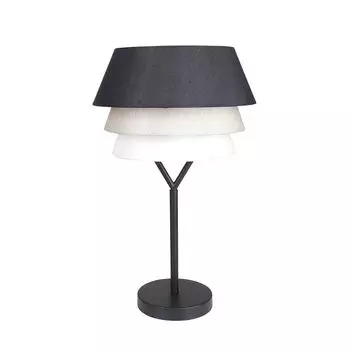 лампа настольная ESCADA Variation 1x60Вт Е27 белый черный бежевый