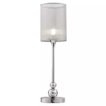 лампа настольная FREYA Lauren 1х40Вт Е14 хром