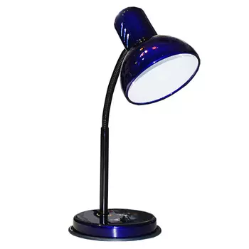 лампа настольная ЛАЗУРИТ 60Вт Е27 ультрамарин перламутр