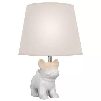 лампа настольная RITTER Buddy E14 40Вт белый