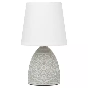 лампа настольная RIVOLI Debora 1х40Вт Е14 керамика зеленый