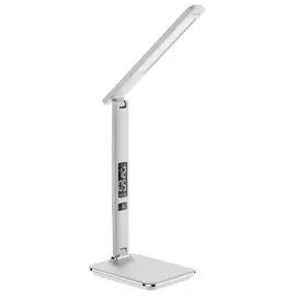 лампа настольная светодиодная ARTSTYLE с диммером часами и термометром TL-209W белая