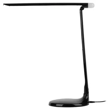 лампа настольная светодиодная ЭРА 10Вт LED 550Лм 6500К диммер черная