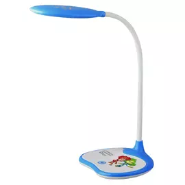 лампа настольная светодиодная ЭРА Фиксики NLED-433 6Вт диммер синий