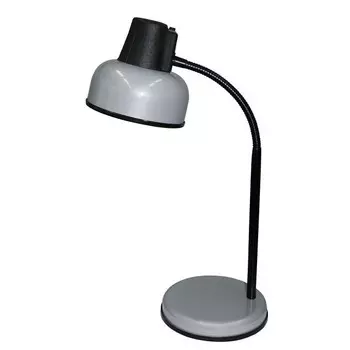 лампа настольная ТРАНСВИТ Бета-Ш 60Вт Е27 металл серебристый