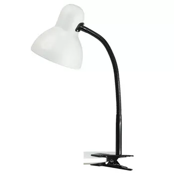 лампа настольная ТРАНСВИТ Флинт 40Вт Е27 металл белый