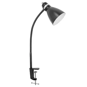 лампа настольная ULTRA LIGHT на струбцине 60Вт Е27 черная