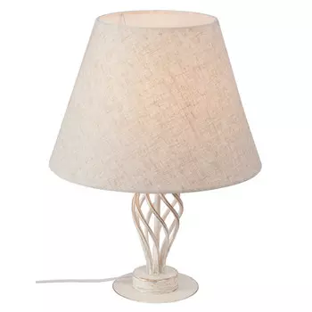 лампа настольная VITALUCE Moonlight 1x40Вт металл бежевый