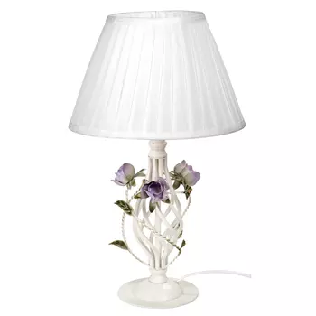 лампа настольная VITALUCE Yashida 1х60Вт Е27 металл бежевый