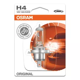 лампа OSRAM H4 12В 60/55Вт P43T 1шт