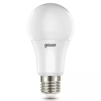 лампа светодиодная GAUSS 10Вт E27 LED RGBW+димирование